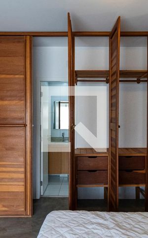 Studio para alugar com 37m², 1 quarto e 1 vagaStudio