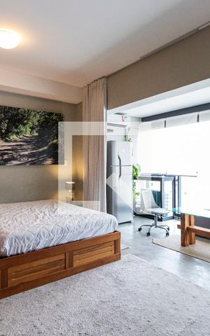 Studio para alugar com 37m², 1 quarto e 1 vagaStudio