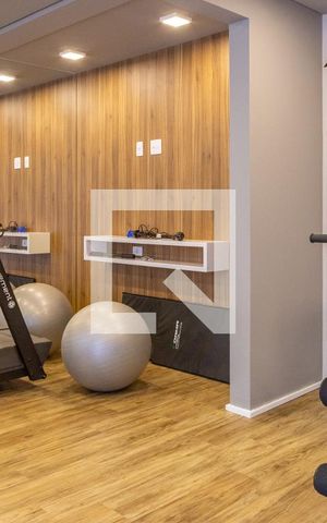 Apartamento para alugar com 28m², 1 quarto e sem vaga Apartamento para alugar com 28m², 1 quarto e sem vagaÁrea comum - Academia