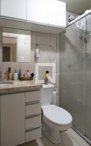 Apartamento à venda com 48m², 2 quartos e 1 vagaBanheiro Social