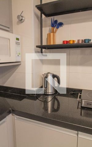 Studio à venda com 50m², 1 quarto e 1 vaga Studio à venda com 50m², 1 quarto e 1 vagaCozinha