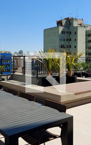 Studio para alugar com 29m², 1 quarto e sem vaga Studio para alugar com 29m², 1 quarto e sem vagaTerraço