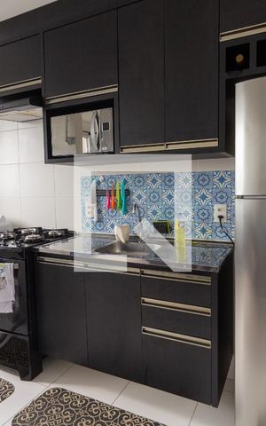 Apartamento para alugar com 40m², 2 quartos e sem vaga Apartamento para alugar com 40m², 2 quartos e sem vagaCozinha
