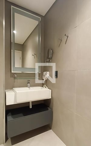 Apartamento à venda com 35m², 1 quarto e 1 vaga Apartamento à venda com 35m², 1 quarto e 1 vagaBanheiro social