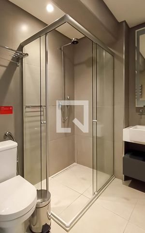 Apartamento à venda com 35m², 1 quarto e 1 vaga Apartamento à venda com 35m², 1 quarto e 1 vagaBanheiro social