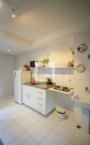 Studio para alugar com 28m², 1 quarto e sem vagaCozinha