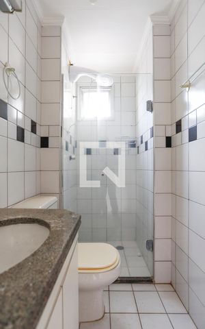 Apartamento para alugar com 40m², 1 quarto e 1 vagaBanheiro da Suíte 1
