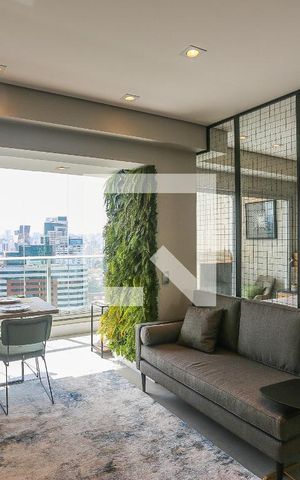 Apartamento para alugar com 38m², 1 quarto e 1 vaga Apartamento para alugar com 38m², 1 quarto e 1 vagaSala de Estar Studio