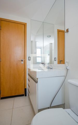 Apartamento para alugar com 63m², 2 quartos e 2 vagas Apartamento para alugar com 63m², 2 quartos e 2 vagasBanheiro Social