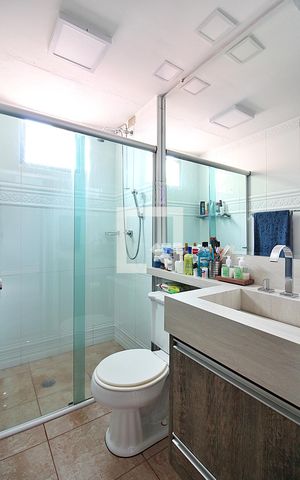 Apartamento à venda com 64m², 2 quartos e 1 vagaBanheiro Social