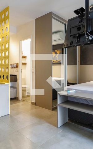 Apartamento para alugar com 35m², 1 quarto e 1 vagaQuarto