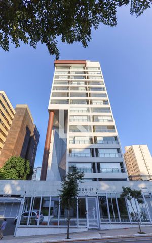 Apartamento para alugar com 35m², 1 quarto e 1 vagaFachada