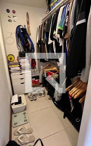 Apartamento à venda com 105m², 3 quartos e 2 vagas Apartamento à venda com 105m², 3 quartos e 2 vagasCloset - Quarto 2