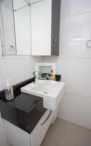 Apartamento à venda com 84m², 3 quartos e sem vaga Apartamento à venda com 84m², 3 quartos e sem vagaBanheiro