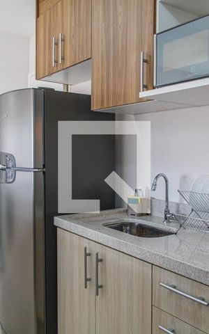 Apartamento à venda com 33m², 1 quarto e sem vaga Apartamento à venda com 33m², 1 quarto e sem vagaCozinha