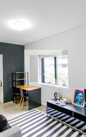 Apartamento para alugar com 33m², 1 quarto e 1 vaga Apartamento para alugar com 33m², 1 quarto e 1 vagaSala