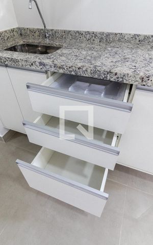 Apartamento à venda com 25m², 1 quarto e sem vagaCozinha e Área de Serviço