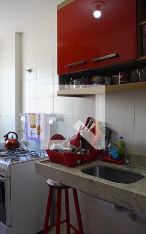 Apartamento para alugar com 43m², 2 quartos e 1 vagaCozinha