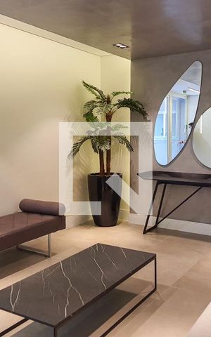 Apartamento para alugar com 40m², 2 quartos e 1 vaga Apartamento para alugar com 40m², 2 quartos e 1 vagaHall