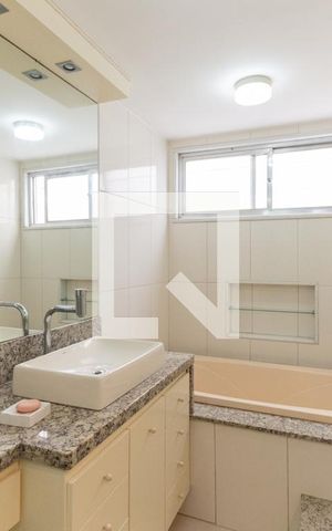 Apartamento para alugar com 105m², 2 quartos e 1 vagaBanheiro Suíte