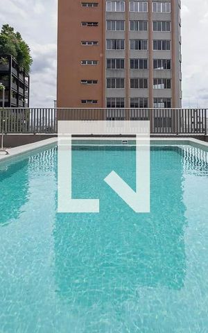 Studio para alugar com 26m², 1 quarto e sem vaga Studio para alugar com 26m², 1 quarto e sem vagaPiscina