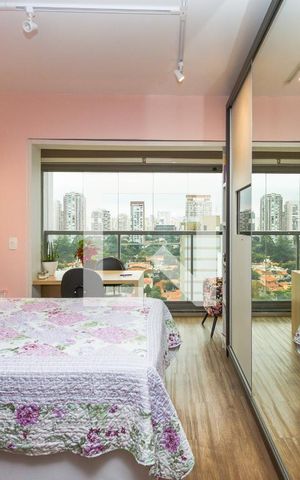 Apartamento para alugar com 32m², 1 quarto e 1 vagaStudio