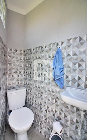 Casa à venda com 286m², 3 quartos e 4 vagasBanheiro do Espaço Gourmet