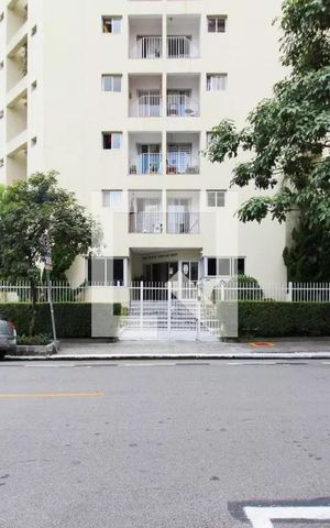 Apartamento para alugar com 35m², 1 quarto e 1 vaga Apartamento para alugar com 35m², 1 quarto e 1 vagaFachada