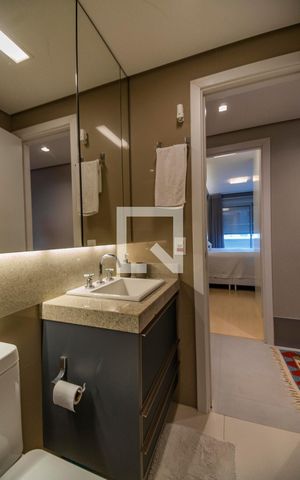 Apartamento à venda com 56m², 1 quarto e 1 vaga Apartamento à venda com 56m², 1 quarto e 1 vagaBanheiro