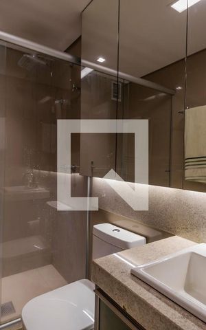 Apartamento à venda com 56m², 1 quarto e 1 vaga Apartamento à venda com 56m², 1 quarto e 1 vagaBanheiro