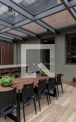 Studio à venda com 32m², 1 quarto e sem vagaChurrasqueira