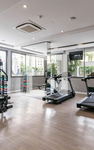 Studio à venda com 32m², 1 quarto e sem vagaAcademia