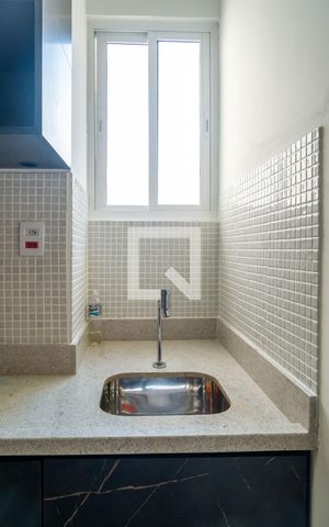 Studio à venda com 25m², 1 quarto e sem vagaCozinha e Área de Serviço