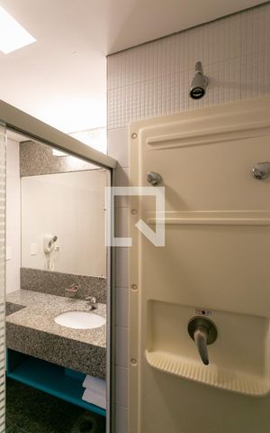 Apartamento para alugar com 27m², 1 quarto e sem vaga Apartamento para alugar com 27m², 1 quarto e sem vagaBanheiro