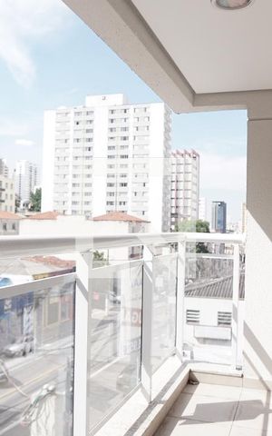 Apartamento para alugar com 41m², 1 quarto e 1 vagaVaranda