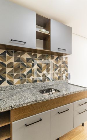 Studio à venda com 18m², 1 quarto e sem vaga Studio à venda com 18m², 1 quarto e sem vagaCozinha
