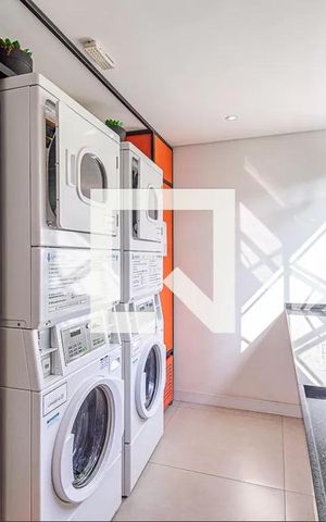 Apartamento para alugar com 25m², 1 quarto e sem vaga Apartamento para alugar com 25m², 1 quarto e sem vagaLavanderia