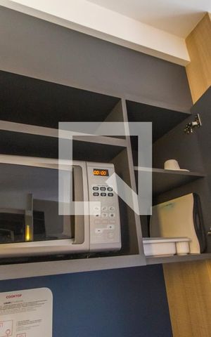 Apartamento à venda com 32m², 1 quarto e 1 vagaDetalhe cozinha