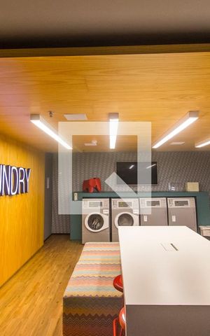 Apartamento à venda com 32m², 1 quarto e 1 vagaLavanderia