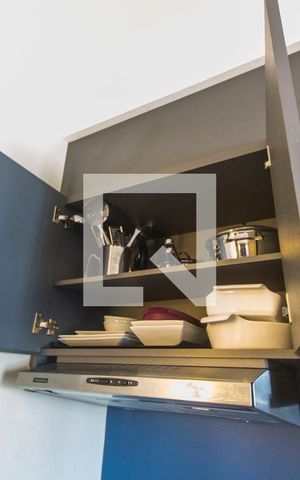 Apartamento à venda com 32m², 1 quarto e 1 vagaDetalhe cozinha