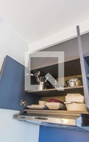 Apartamento à venda com 32m², 1 quarto e 1 vagaDetalhe cozinha