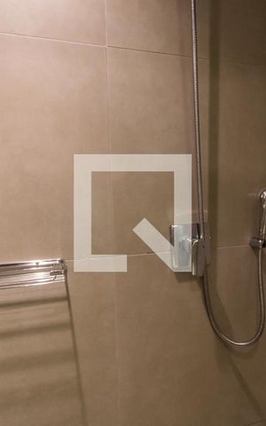 Apartamento à venda com 32m², 1 quarto e 1 vagaDetalhe banheiro