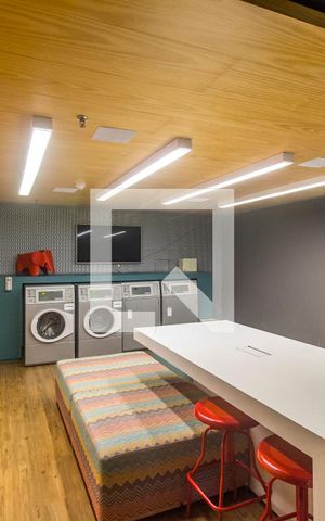 Apartamento à venda com 32m², 1 quarto e 1 vagaLavanderia