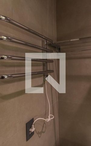 Apartamento à venda com 32m², 1 quarto e 1 vagaDetalhe banheiro