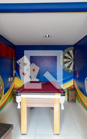 Apartamento para alugar com 60m², 2 quartos e 1 vaga Apartamento para alugar com 60m², 2 quartos e 1 vagaÁrea Comum - Salão de Jogos