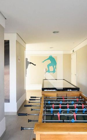 Apartamento para alugar com 42m², 2 quartos e 1 vaga Apartamento para alugar com 42m², 2 quartos e 1 vagaSalão de jogos