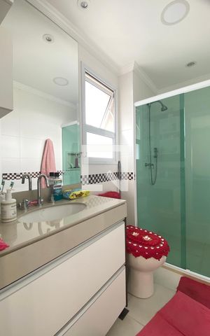 Apartamento à venda com 105m², 2 quartos e 2 vagasBanheiro da Suíte 1