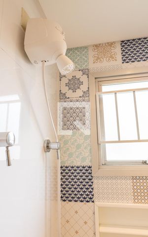 Apartamento para alugar com 58m², 2 quartos e 1 vaga Apartamento para alugar com 58m², 2 quartos e 1 vagaBanheiro da Suíte