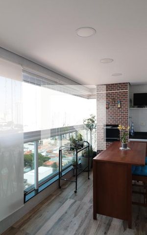 Apartamento à venda com 114m², 3 quartos e 2 vagasVaranda da Sala