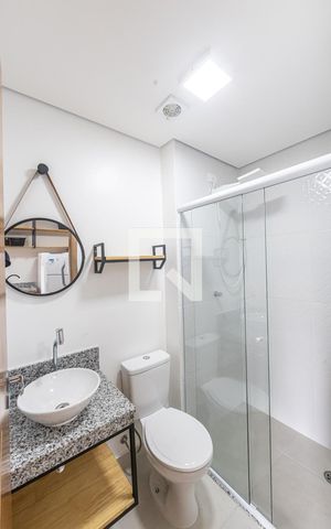 Apartamento à venda com 24m², 1 quarto e sem vaga Apartamento à venda com 24m², 1 quarto e sem vagaBanheiro Social